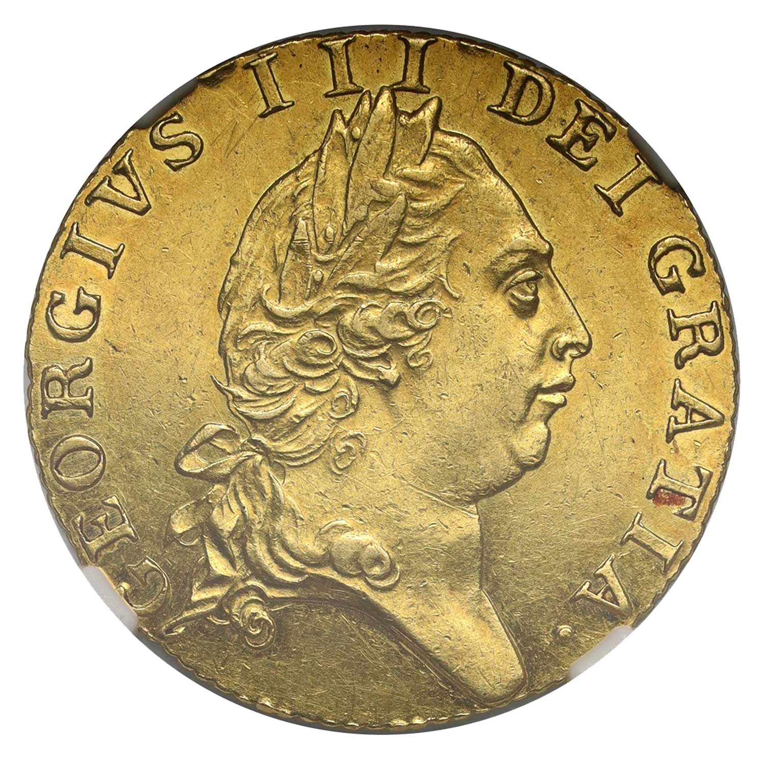 1790 George III Gold Guinea, Spade Type