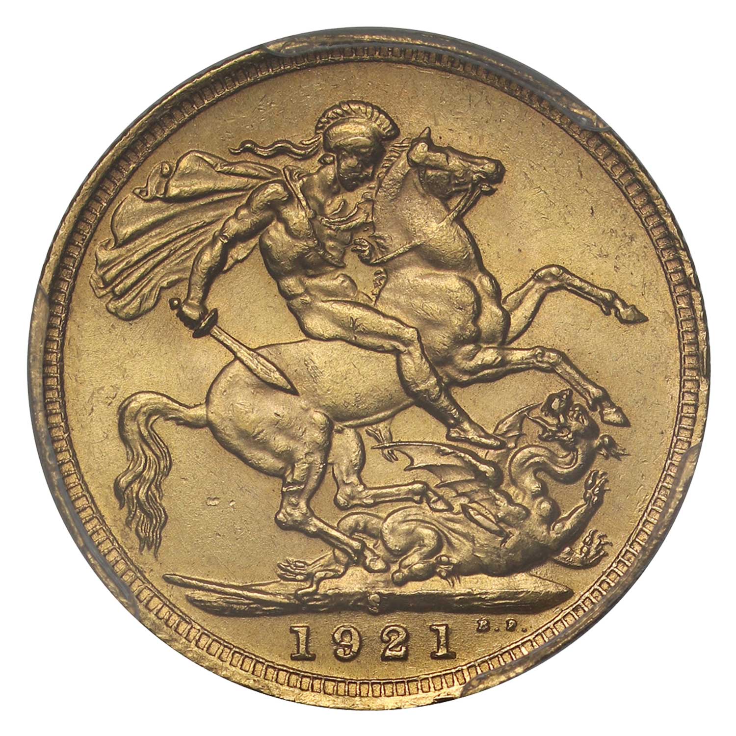 1921 George V Gold Sovereign, Sydney