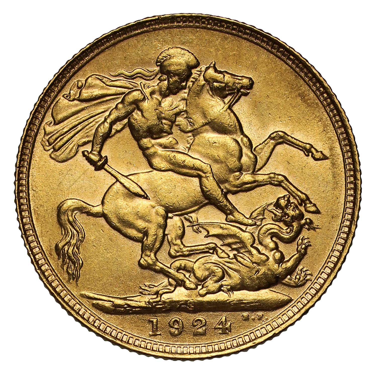 1924 George V Sydney Mint Gold Sovereign