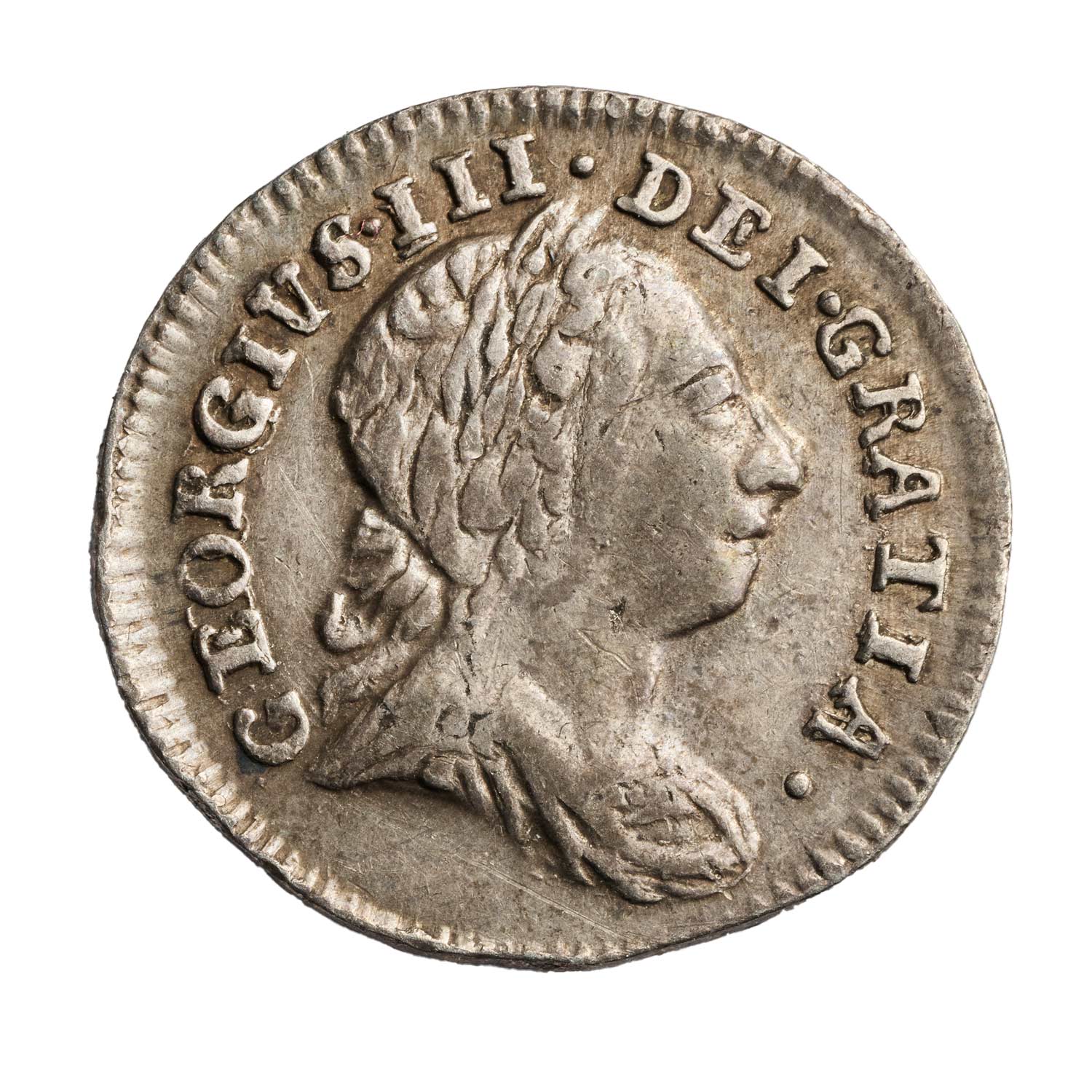 George III 'Young Head' Maundy Penny
