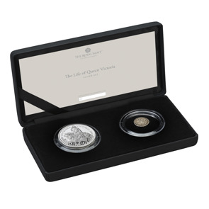 The Life of Queen Victoria Silver Set
