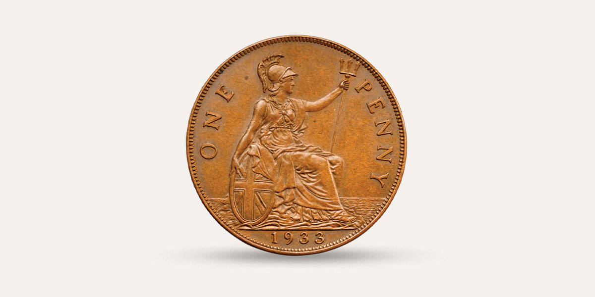1933 Penny 1933 Penny