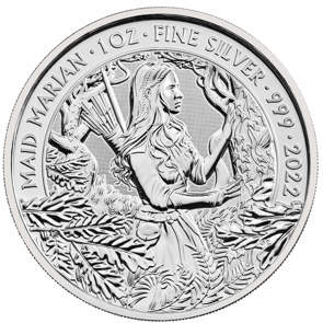 Maid Marian 2022 1oz Silver Bullion Coin